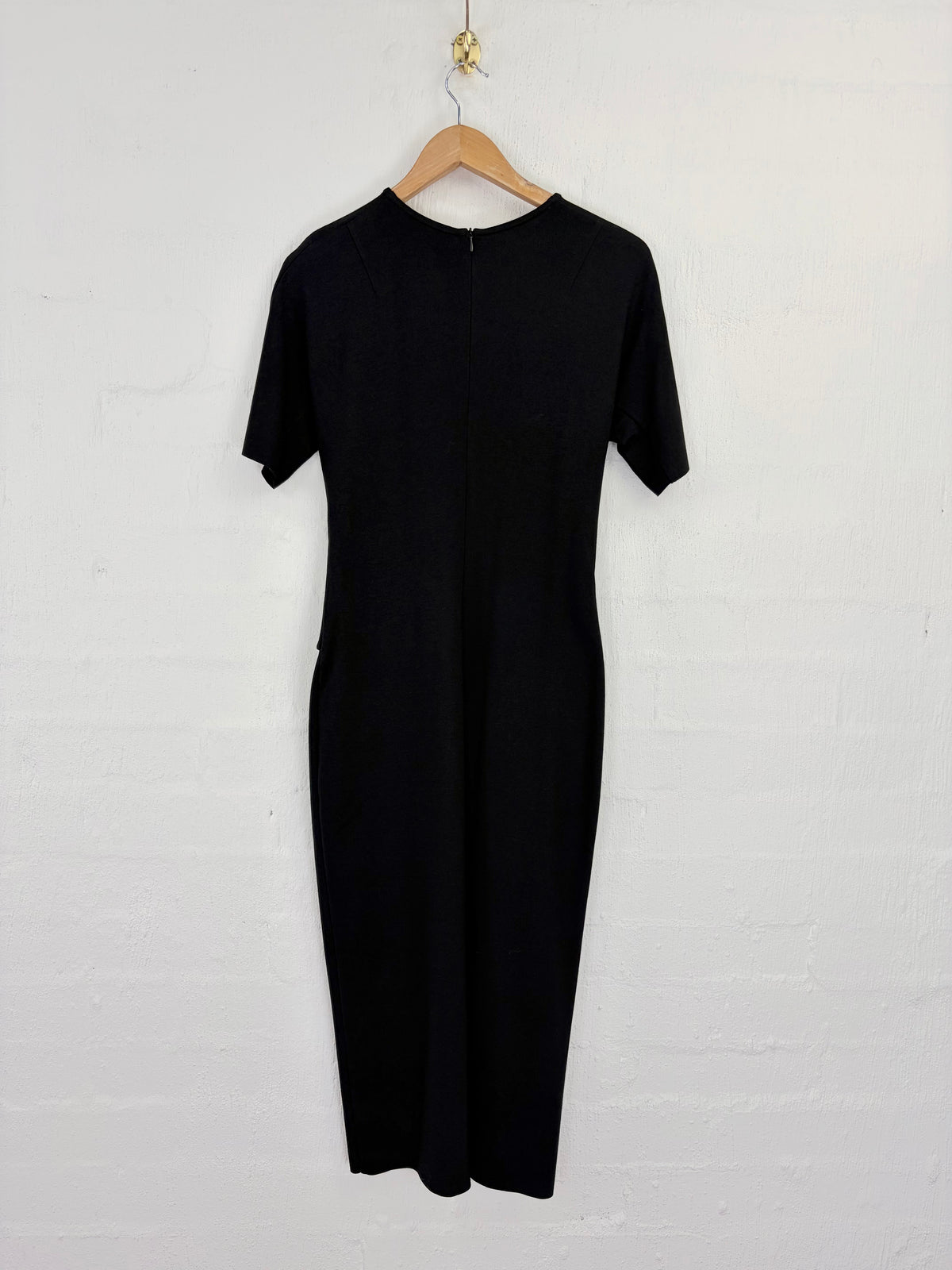 Diida Black Corset Waist Midi Dress - AU8