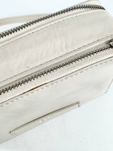 Elk 'Bedarra' Small Bone Leather Cross Body Bag NWT