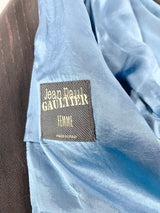 Jean Paul Gaultier Femme Black Striped Blazer - AU10