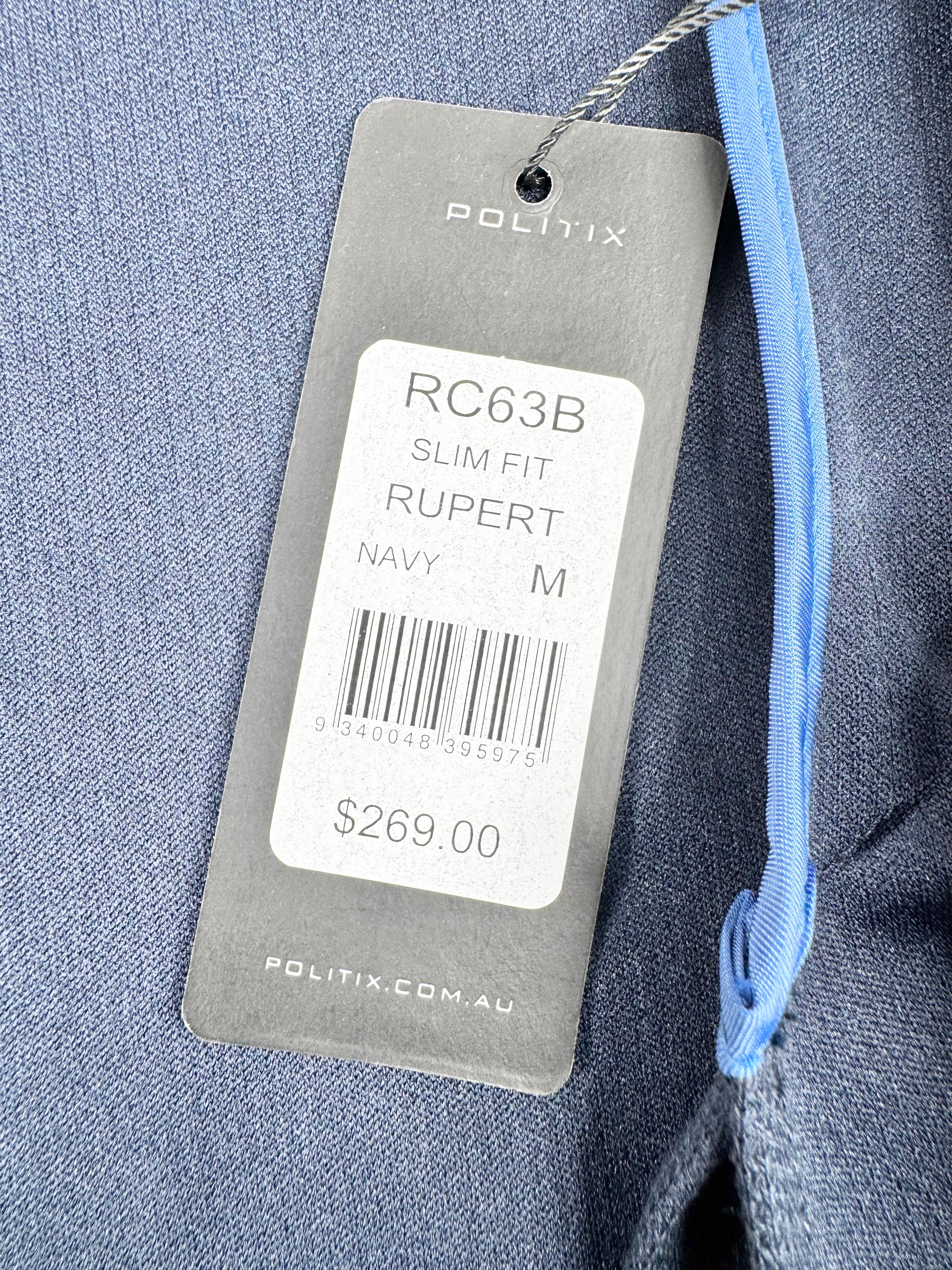 Politix Blue 'Rupert' Slim Fit Blazer NWT - M
