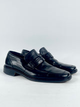 Lloyd Extraweit Black Leather 'Konak' Loafers - EU40.5