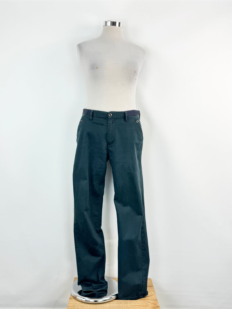 Burberry Brit Forest Green Slacks - 35
