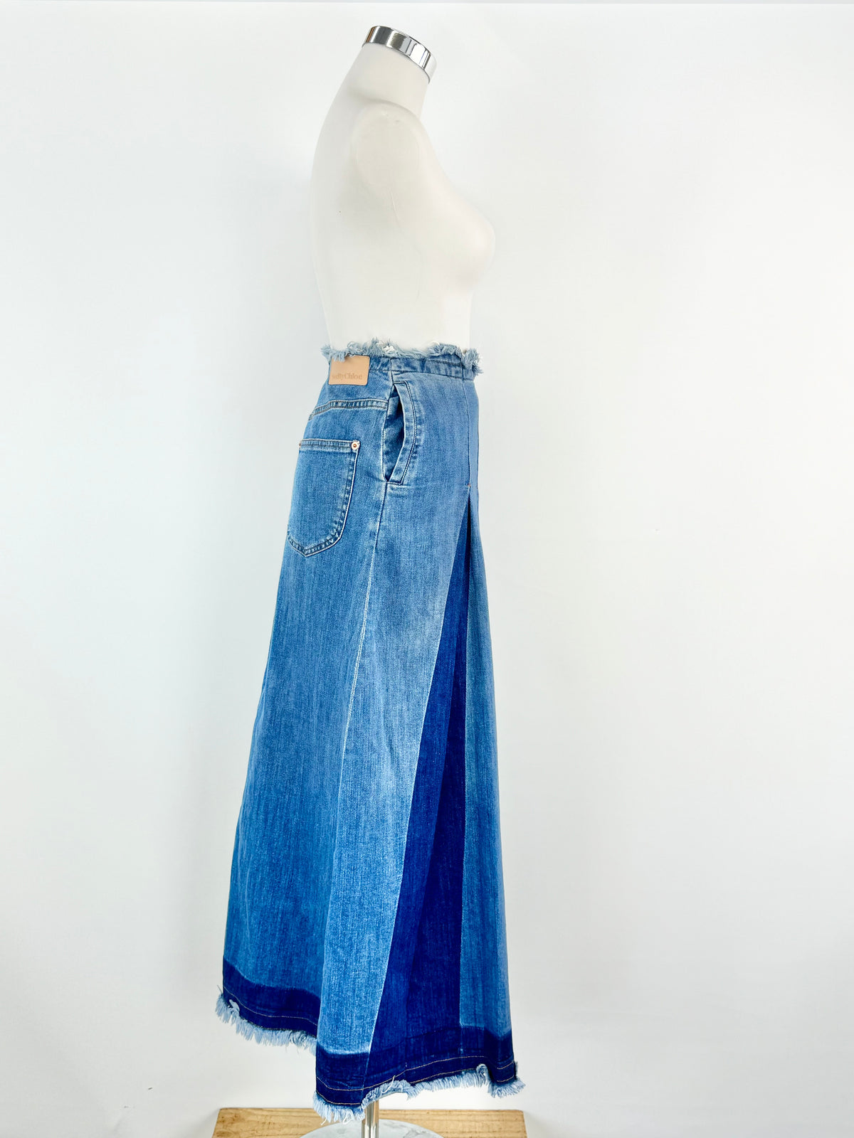 See by Chloe Denim Maxi SKirt - AU10
