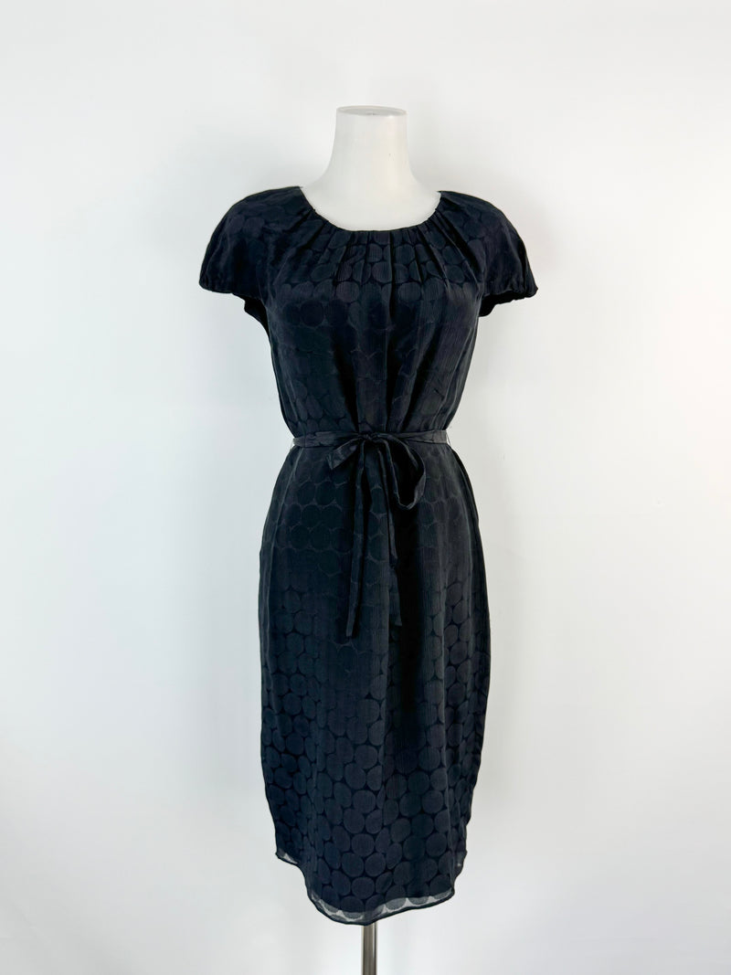 Hugo Boss Black Silk Sheath Dress - AU8