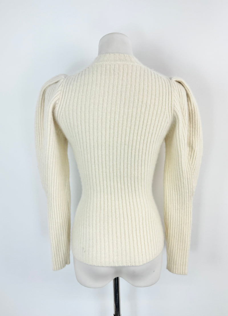 Zimmermann Meringue Cashmere Jumper - AU6/8