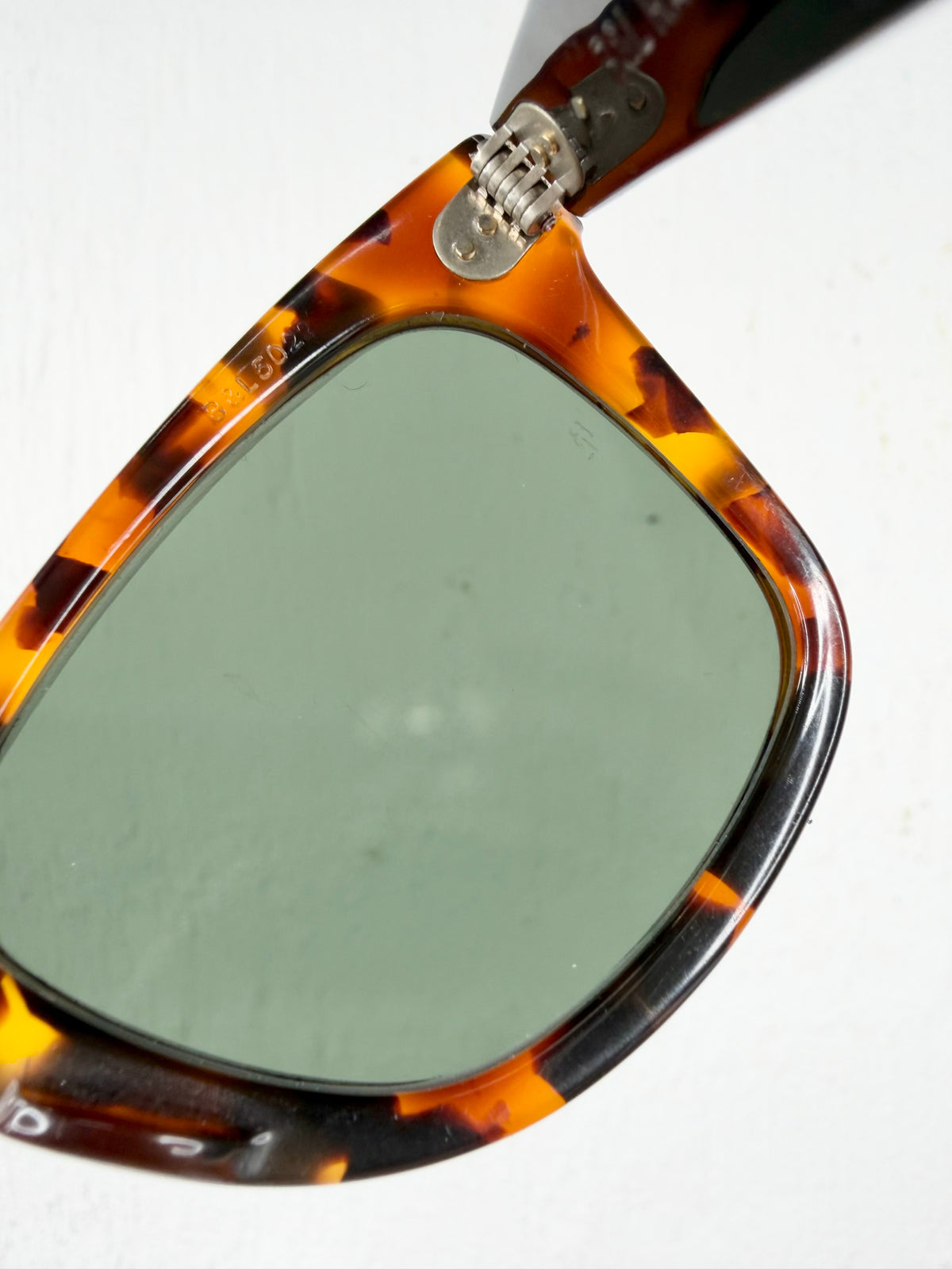 Vintage Bausch & Lomb Ray-Ban Tortoiseshell Wayfarer Sunglasses