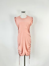 T by Alexander Wang Coral Ruched Midi Dress - AU10