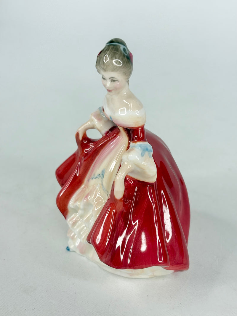 Vintage 50s Royal Doulton Southern Belle Mini Figurine