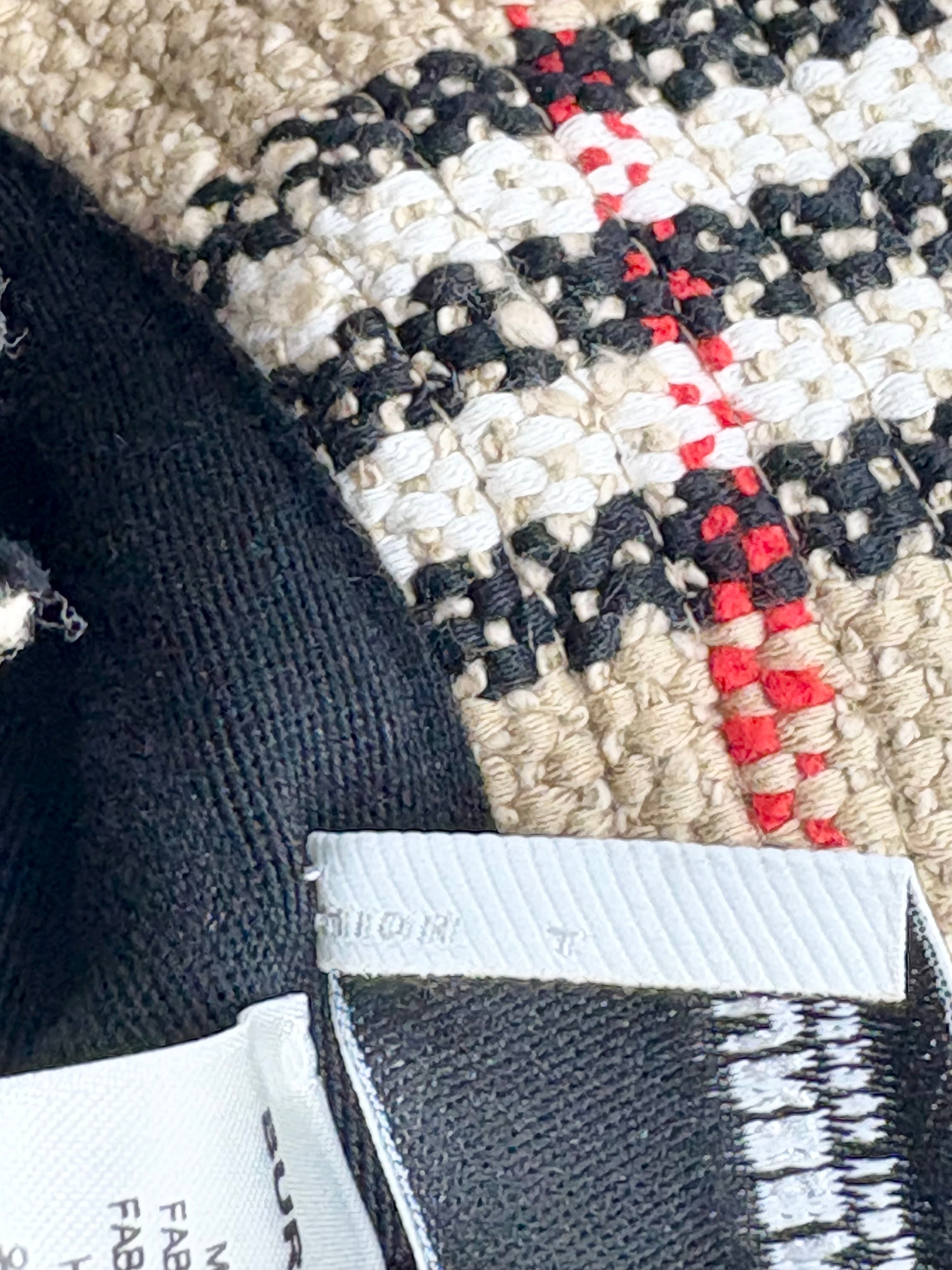 Burberry Vintage-Check Bouclé Bucket Hat