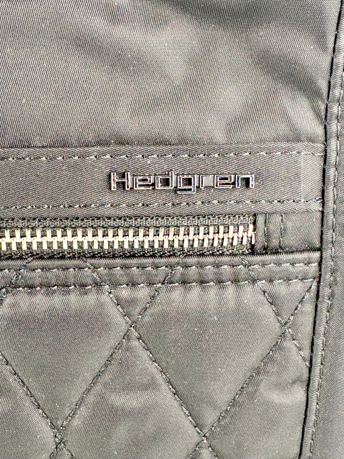 Hedgren Black Quilted Shoulder Bag