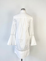 Nicholas White Cotton Shirt Dress - AU6