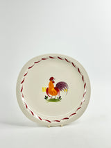 Royal Swan Elegant Rooster Plate & Cup