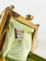 Vintage Bagscraft Cream Sequin & Beaded Evening Bag