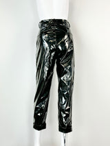 No.21 Black Patent Skinny Pant - AU10