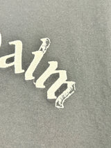 Palm Angels Fitted Black 'Life is Palm' T-Shirt - XL