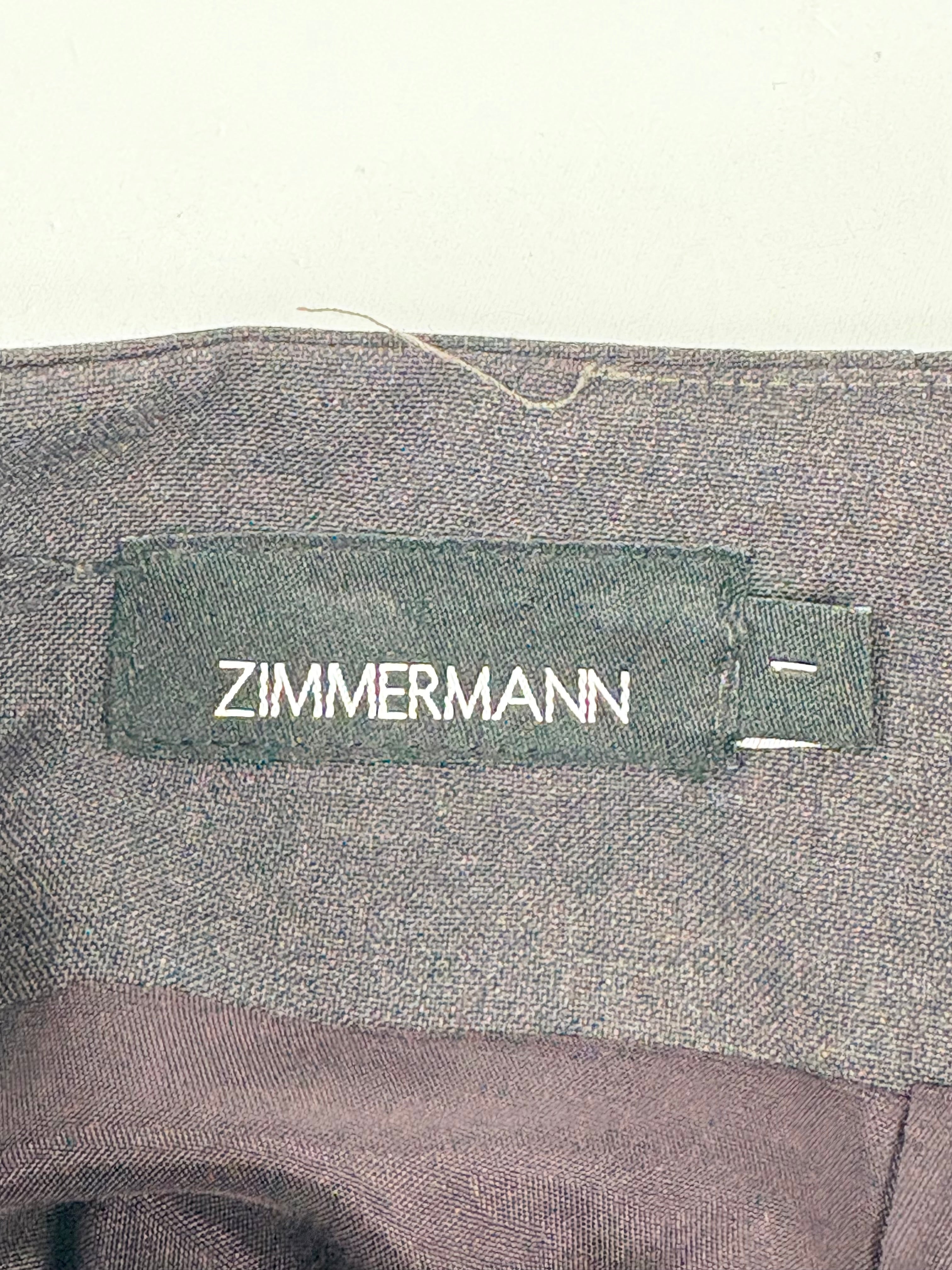 Zimmermann Dark Grape Wool-Blend 2pc Jacket & Skirt Set - AU8
