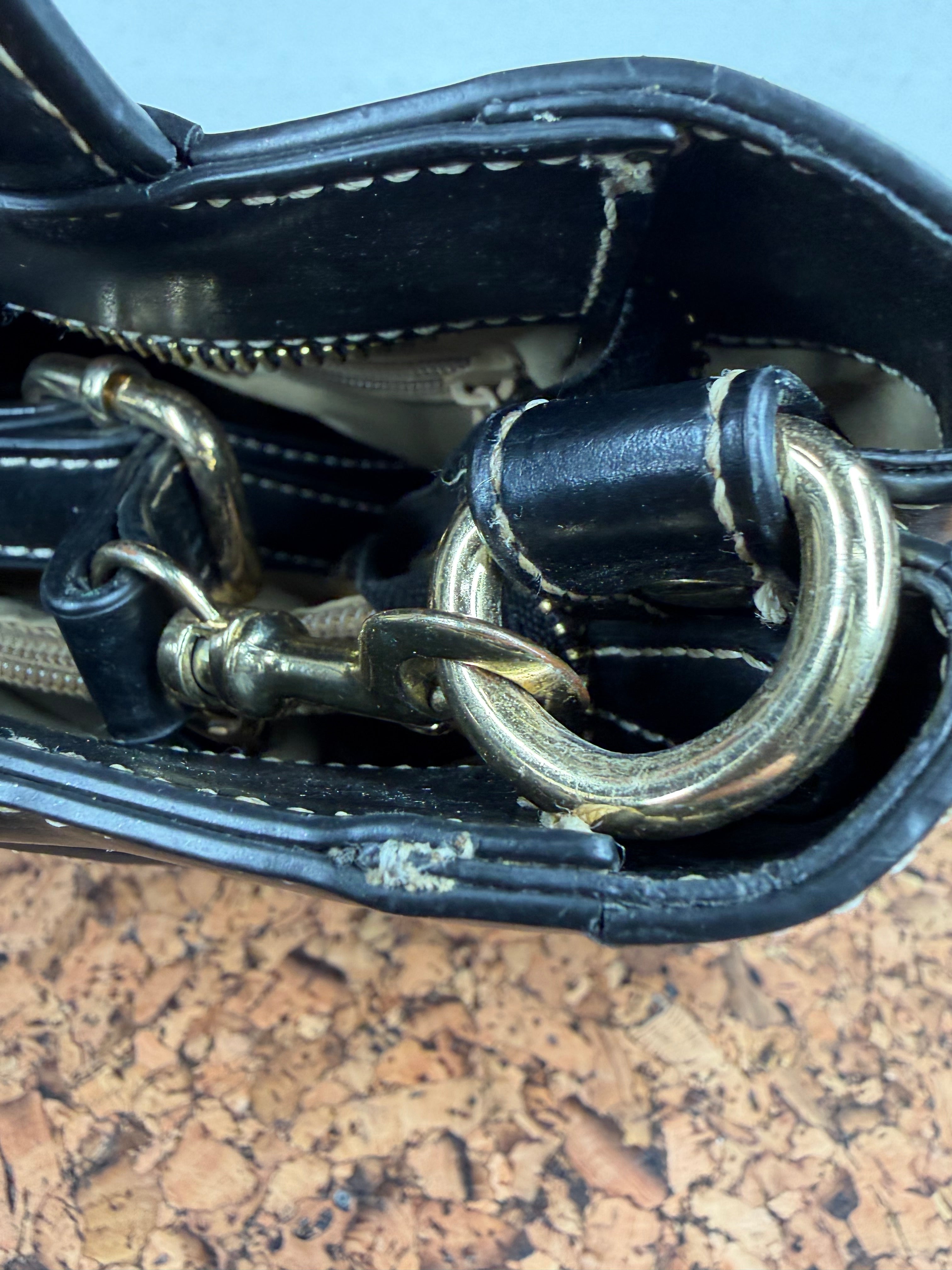Gianibernini Vintage Tricolour Handbag
