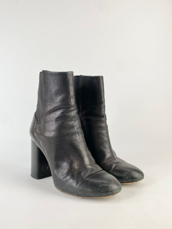 Rag & Bone Sleek Black Ankle Boots - EU38.5