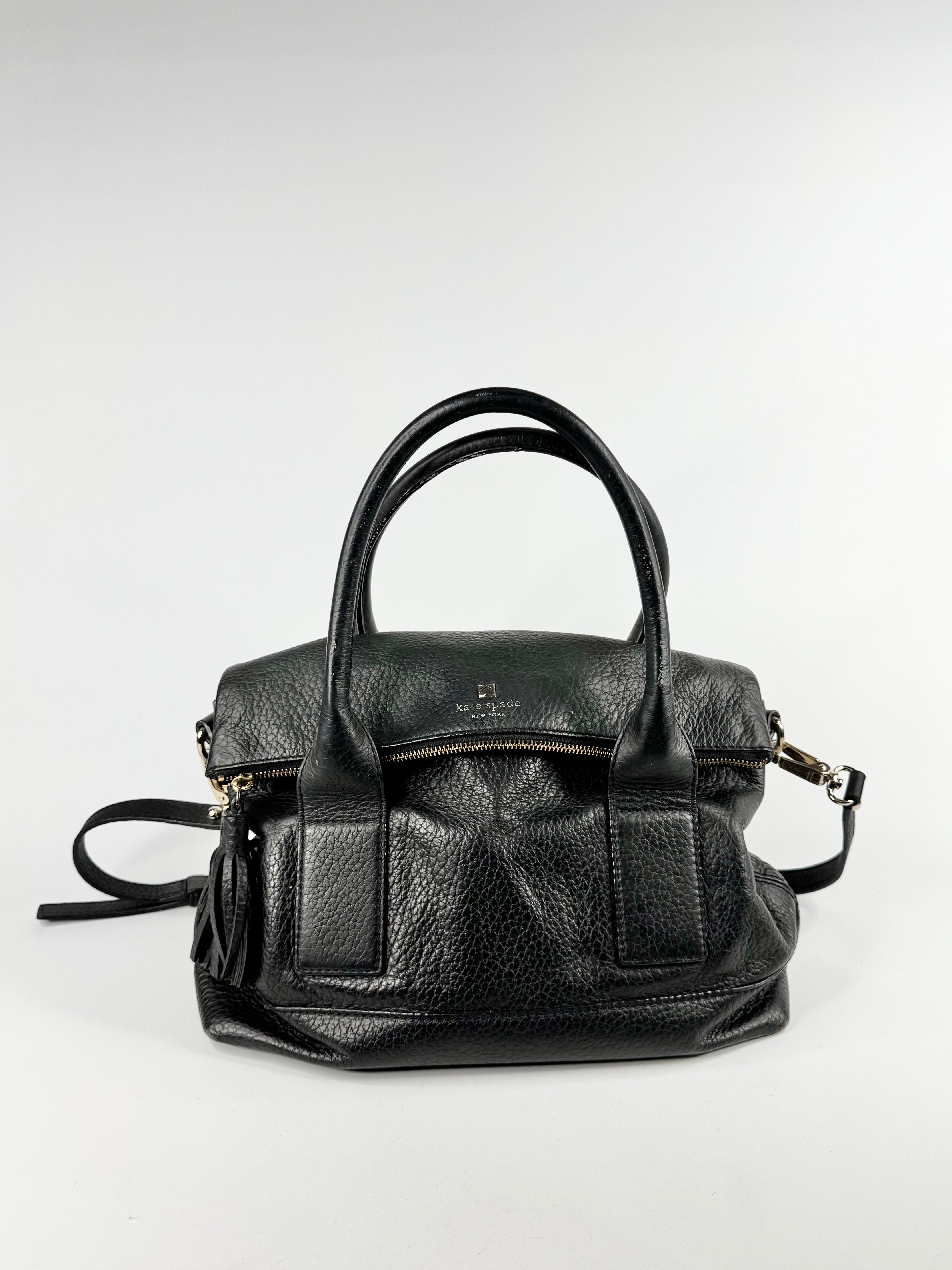 Kate Spade Black Leather Handbag