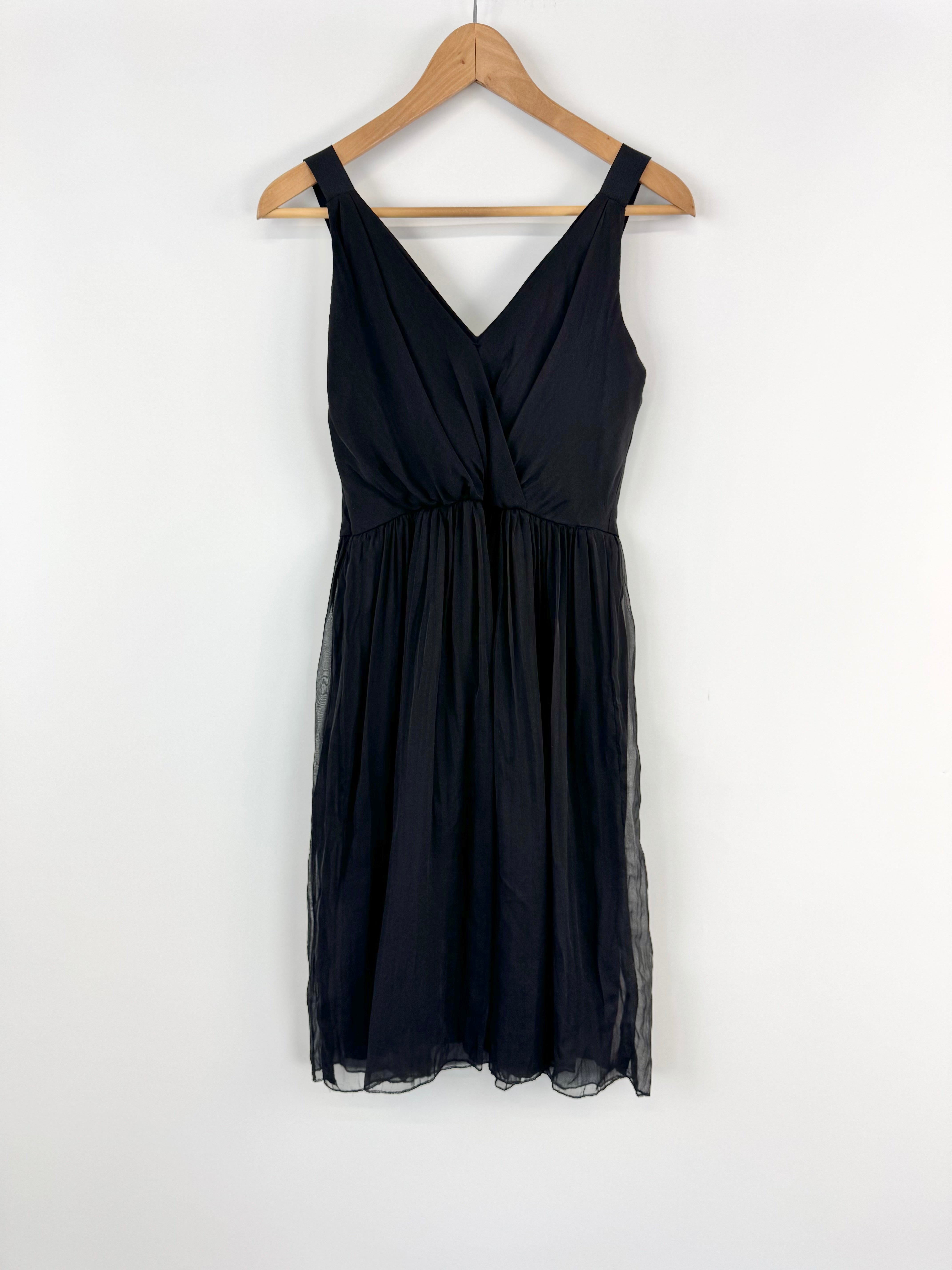 Philosophy di Alberta Black Silk Dress - AU6