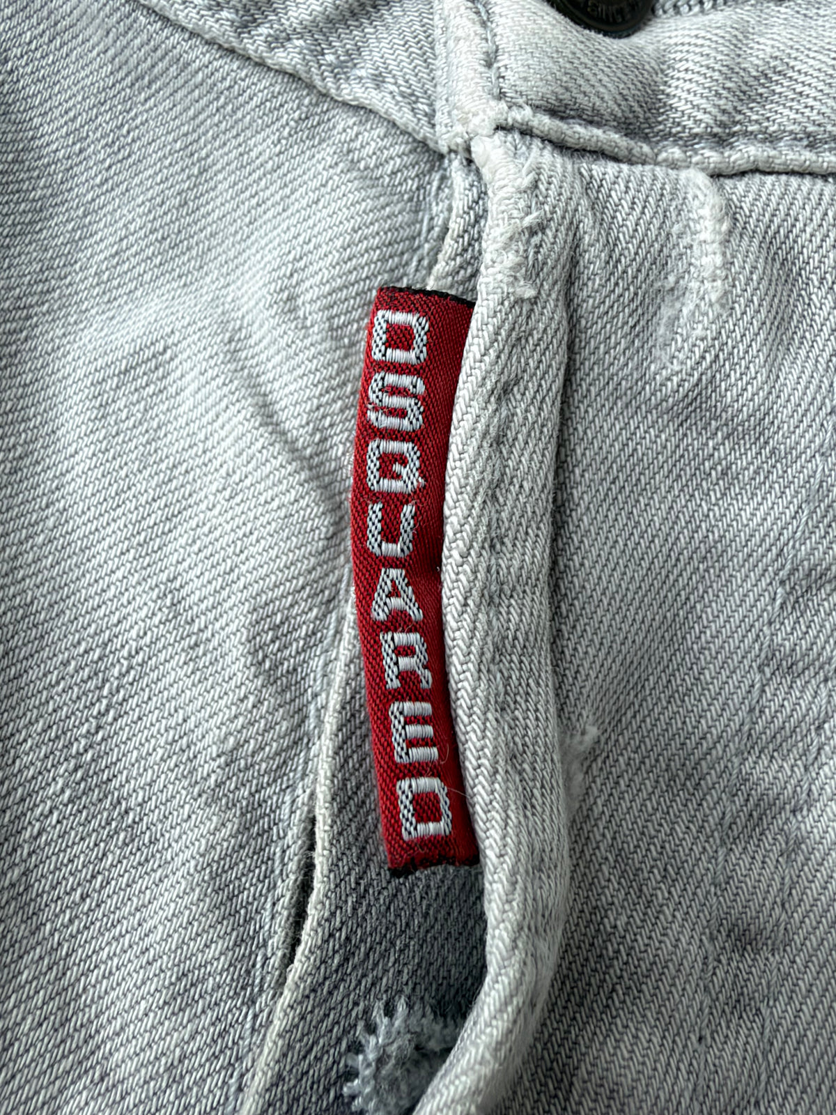Dsquared Grey Distressed Italian Made Jeans - 50
