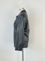 Monza by Eren Black Leather Jacket - AU12