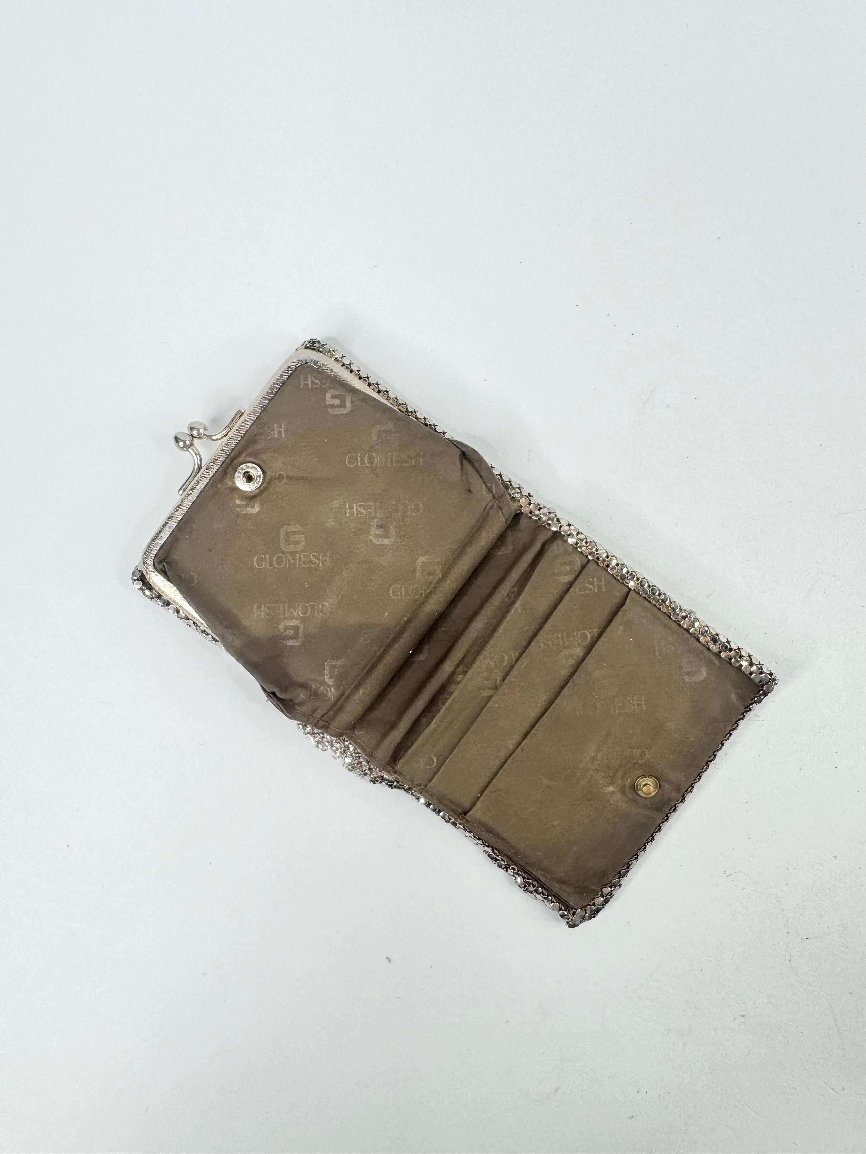 Vintage Glomesh Silver Clasped Wallet