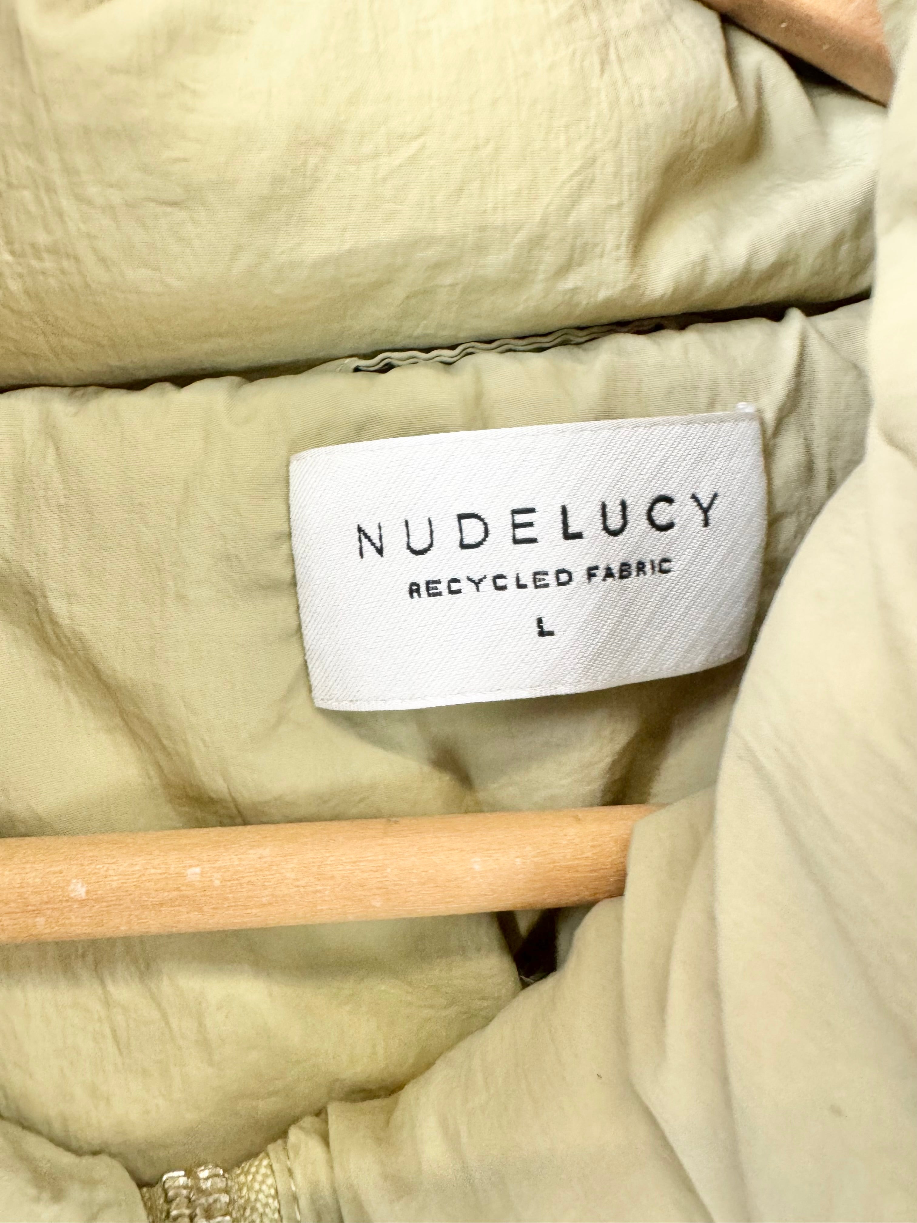 Nudelucy Topher Puffer Jacket in Matcha Green - AU12