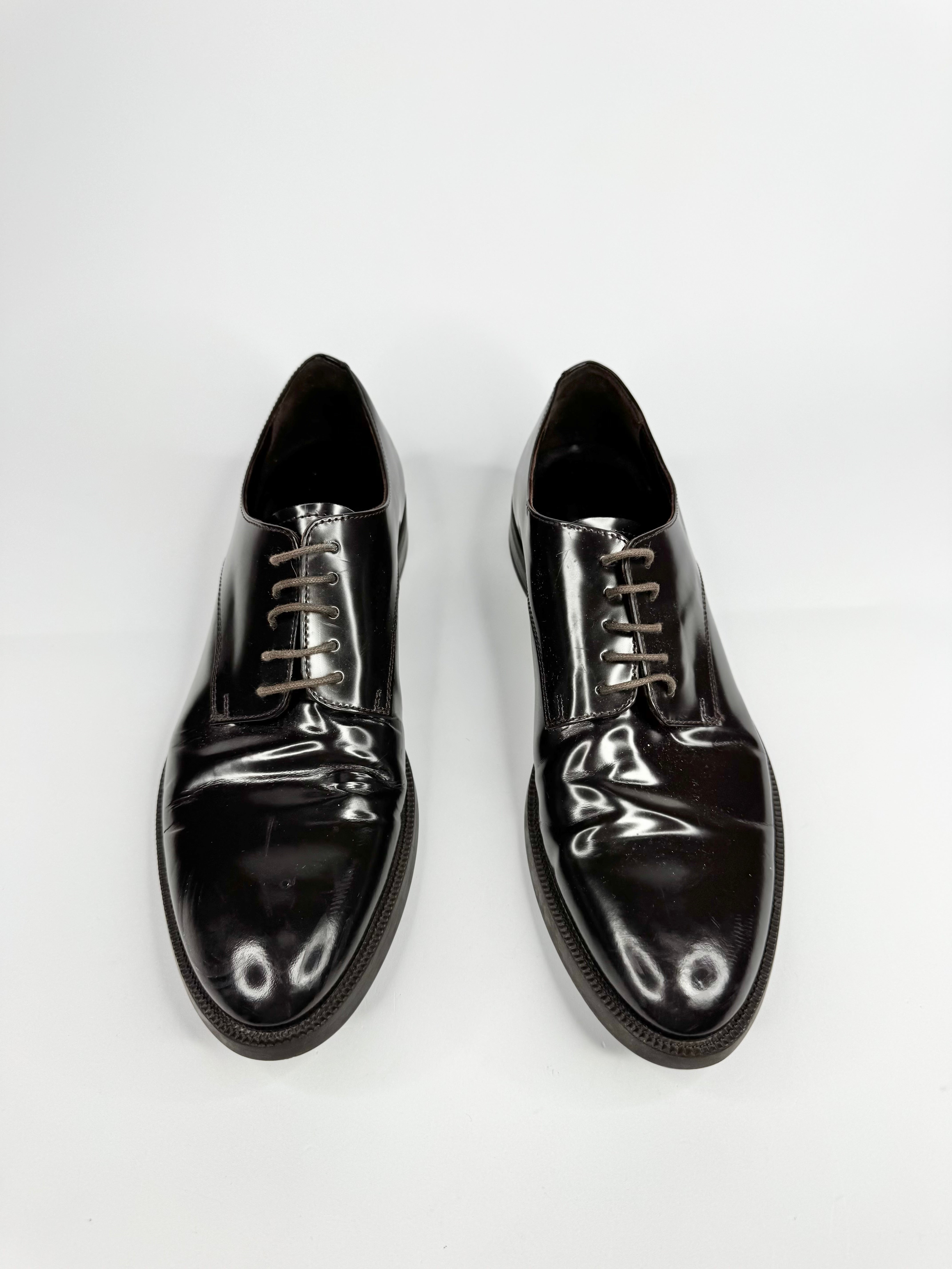 Emporio Armani Dark Brown Lace Ups - EU42