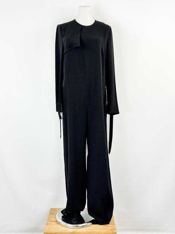 Max Mara Black Long Sleeve Jumpsuit - AU10