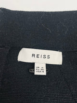 Reiss Black Wool-Blend 'Mallie' Pencil Skirt - AU8