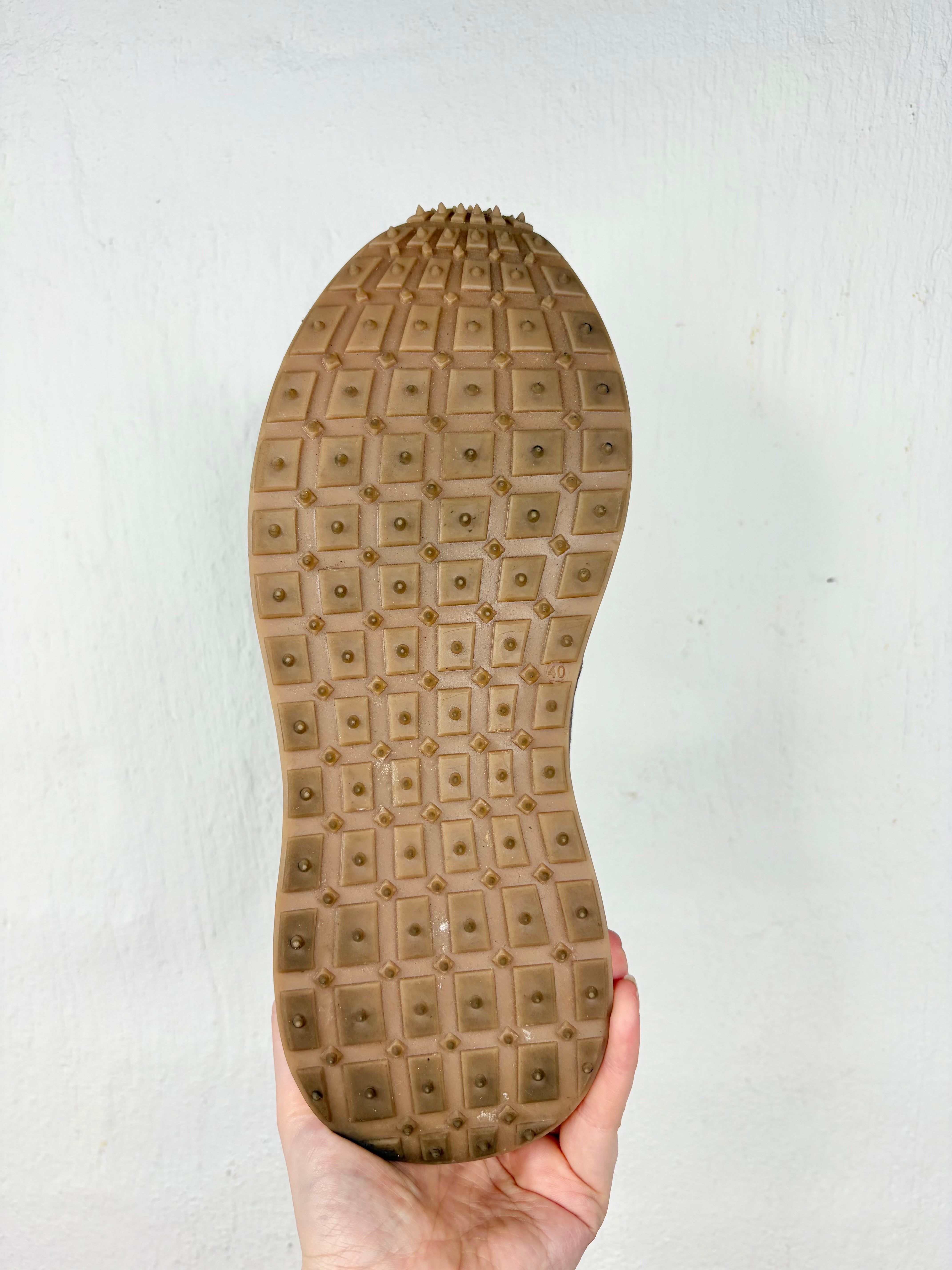Bared 'Actinium' Chocolate Suede Sneaker - EU40