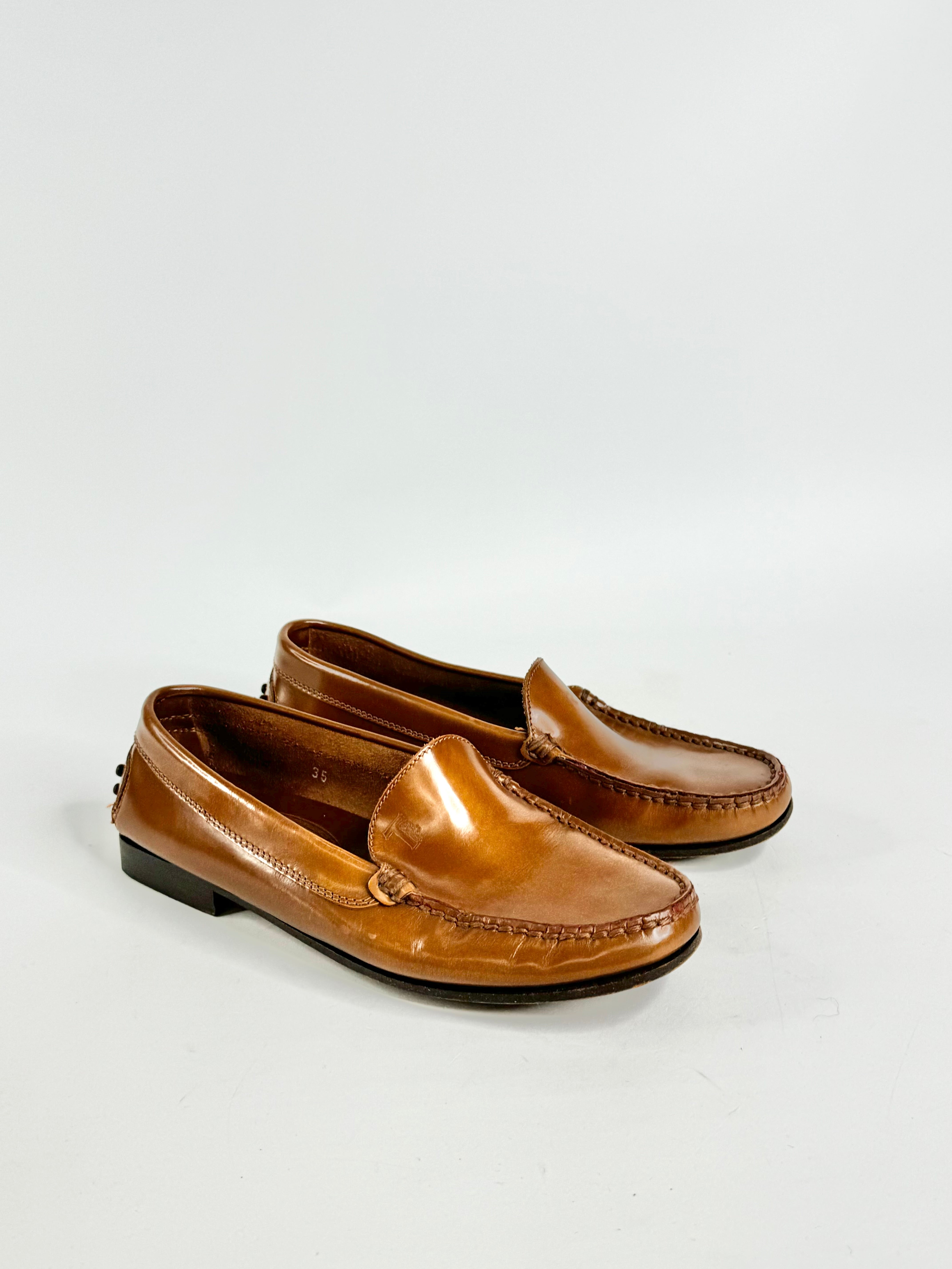 Tod's Toffee Loafers - EU35