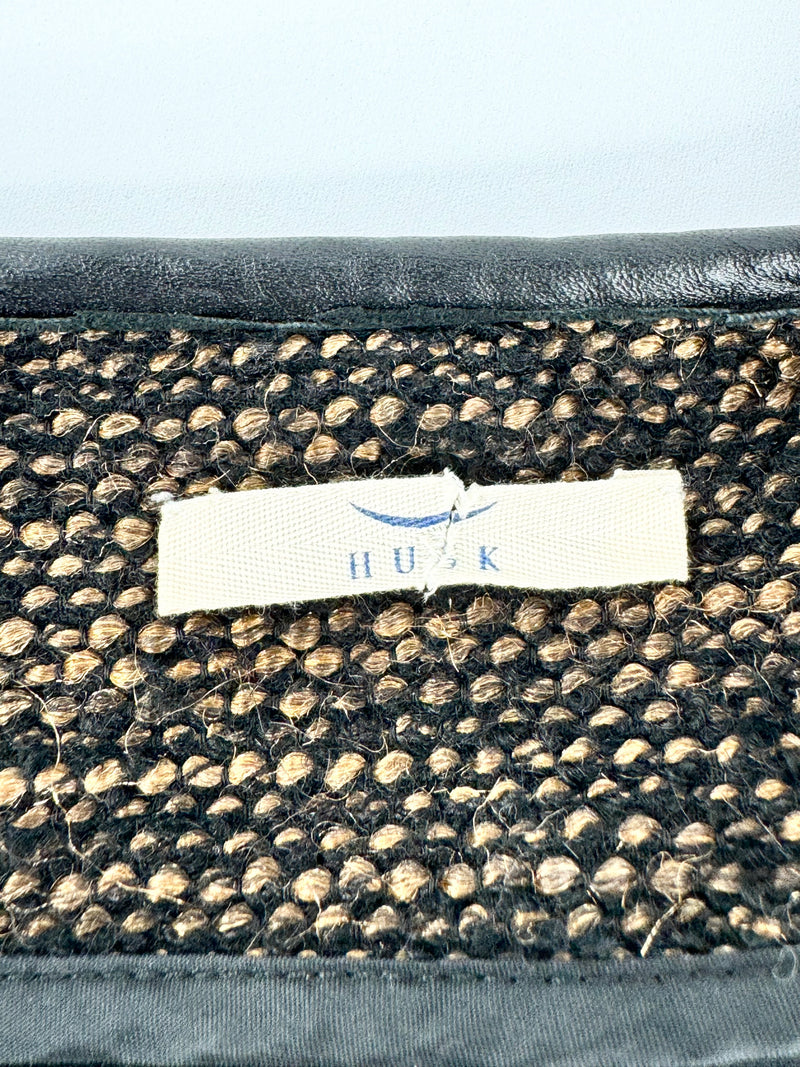 Husk Chocolate Honey Tweed Blazer - AU12