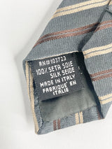 Giorgio Armani Spruce Striped Silk Tie