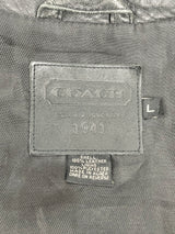 Coach 1941 Leather Trench Coat - L