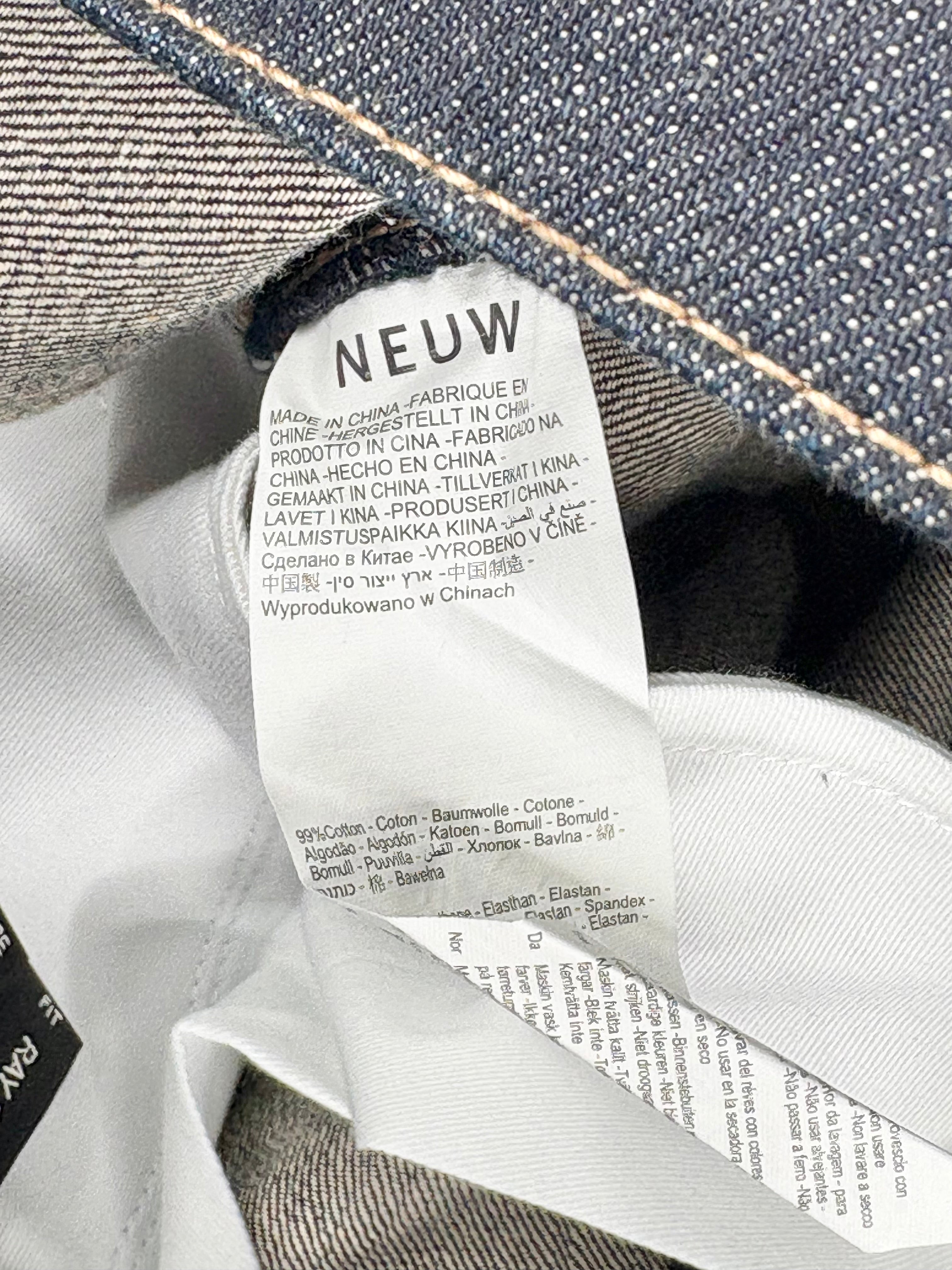 Neuw Indigo 'Ray' Straight-Leg Denim Jeans - W32