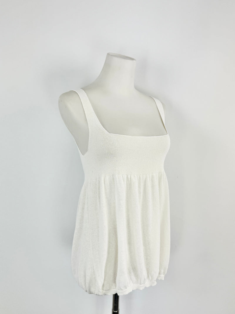 Twinset by Simone Barbieri White Vest - AU8