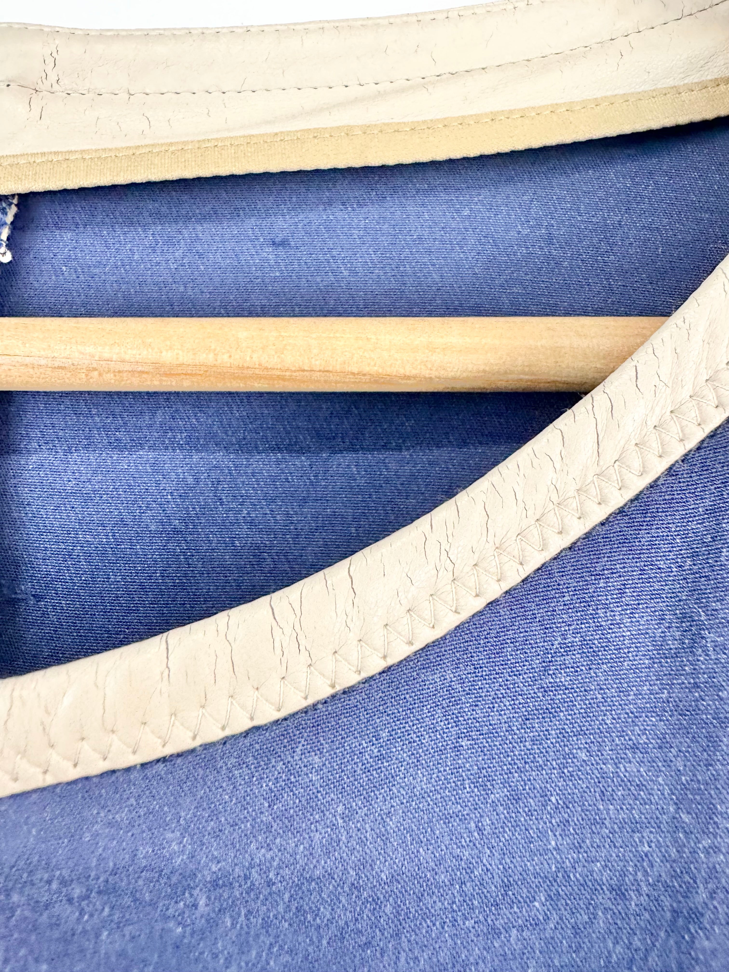 SportMax Blue & Cream Mini Dress - AU8