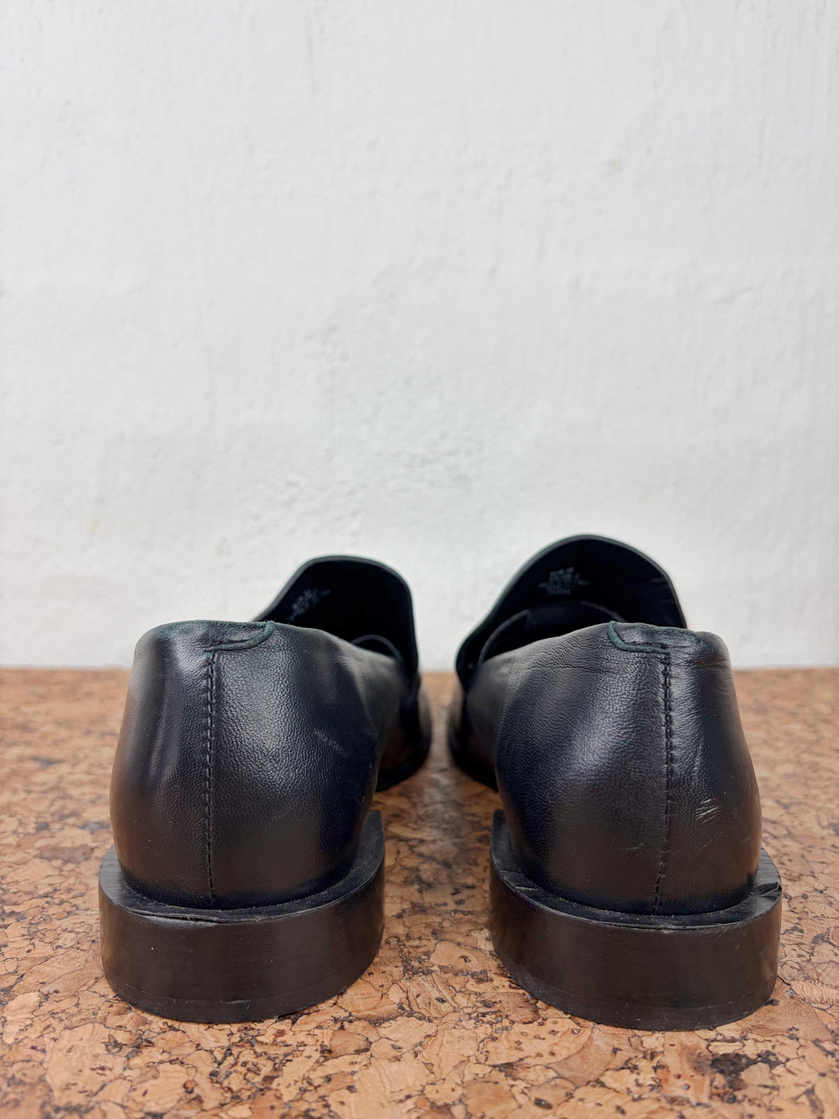 Cos Sleek Black Leather Loafers - EU38