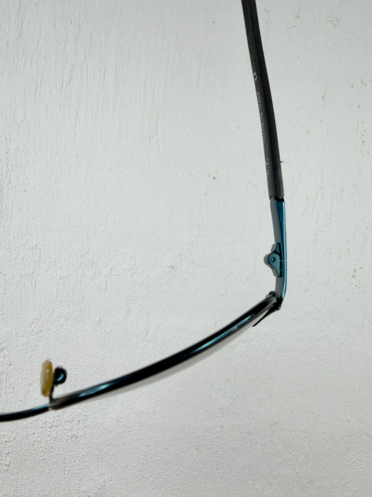Ray-Ban Metallic Blue Italian Made Sunglasses