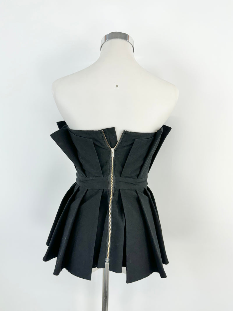 Cameo Black Layered Bustier - AU6