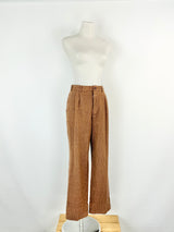 Karl Helmut Plaid Wool Slacks - AU6