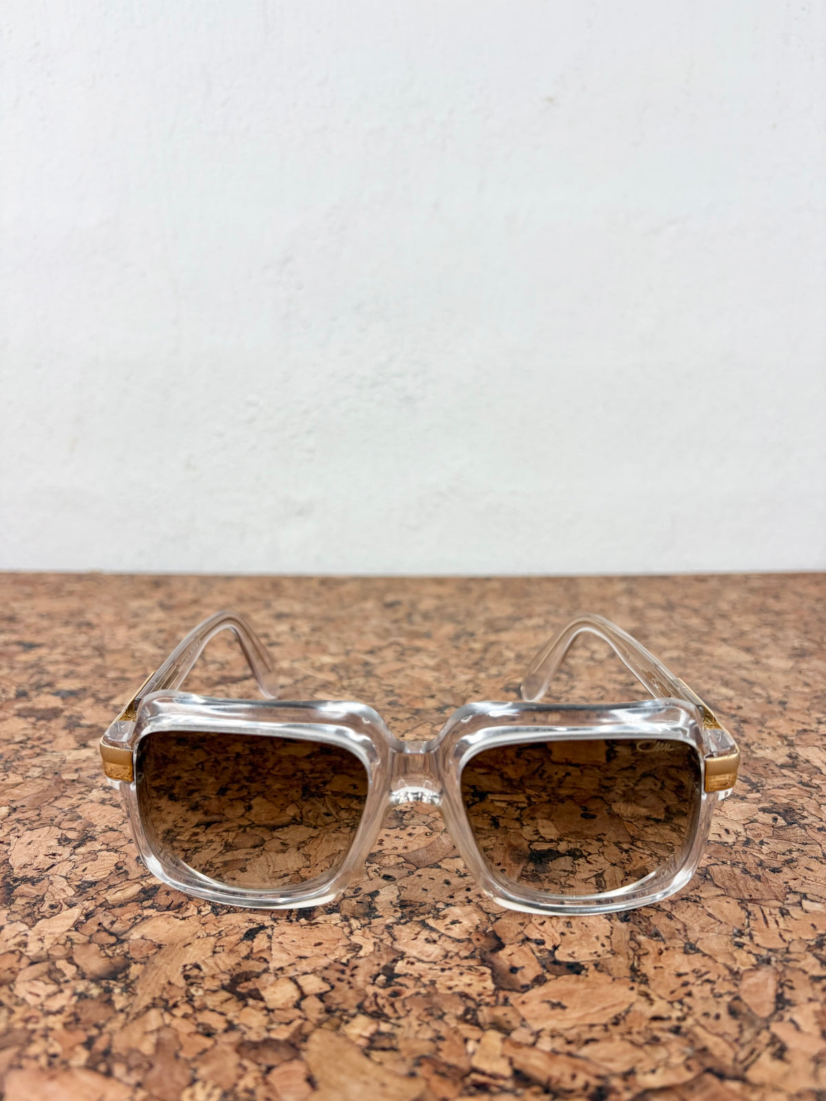 Cazal 'Cazzy' Retro Style Brown Gradient Sunglasses