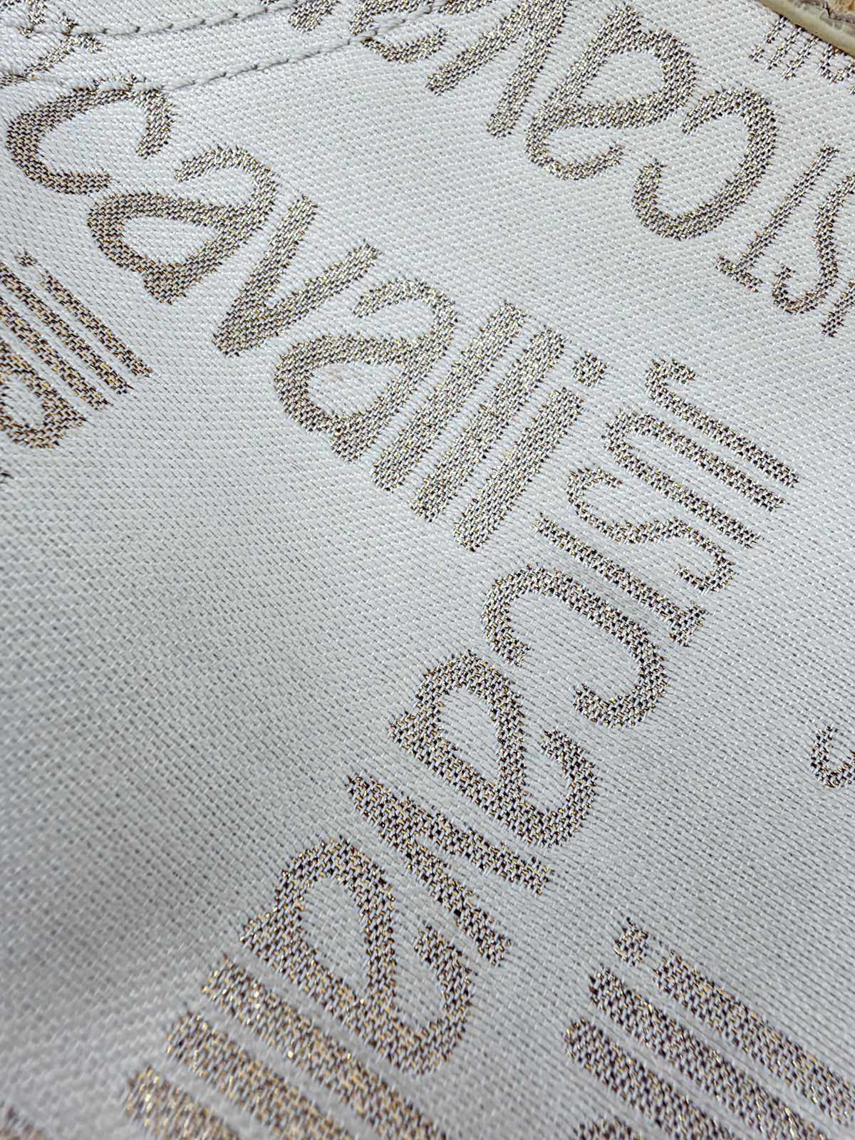 Y2K Just Cavalli Whipstitch Baguette