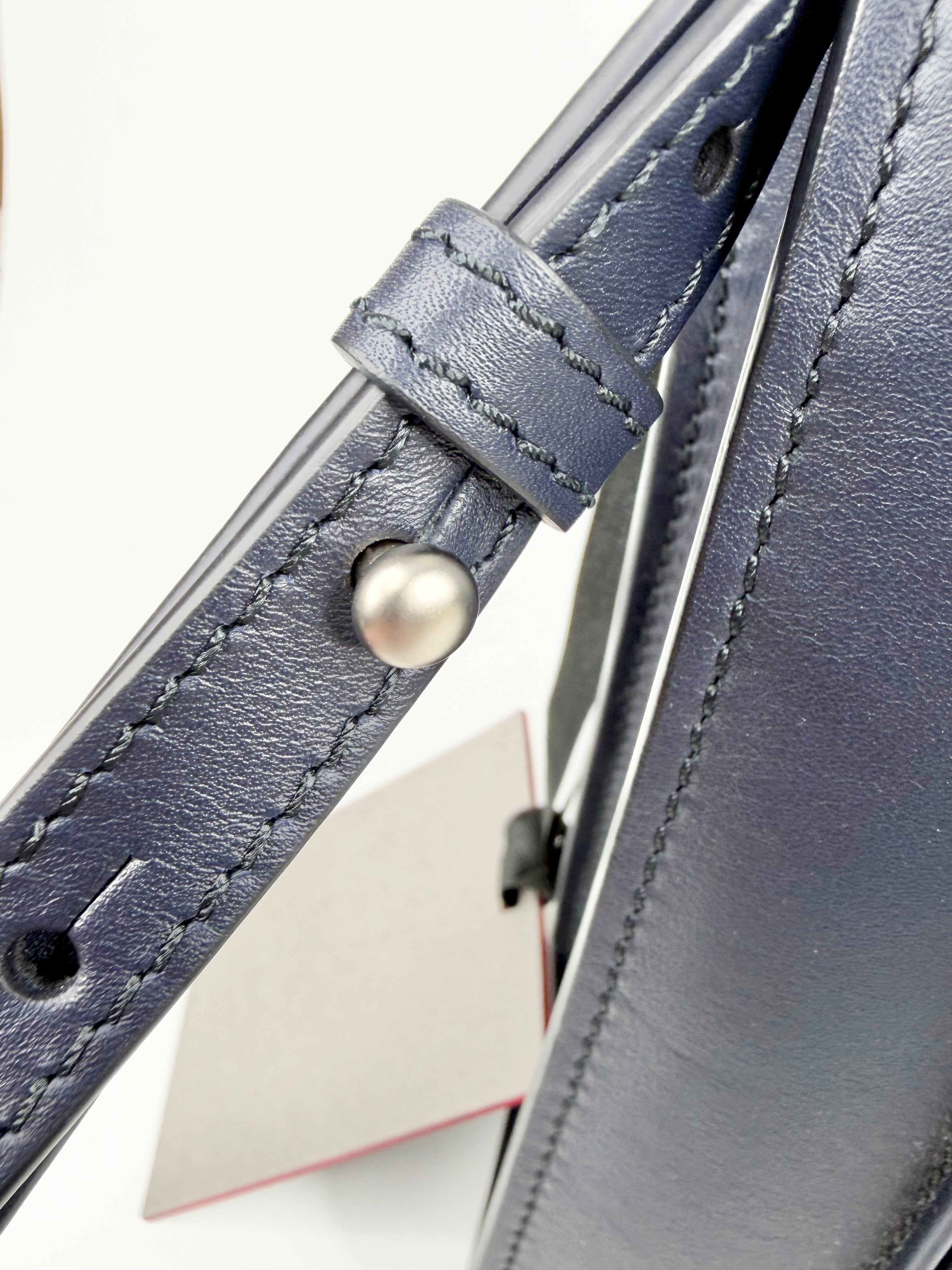 Max Mara Navy Medium 'Whitney' Bag - NWT