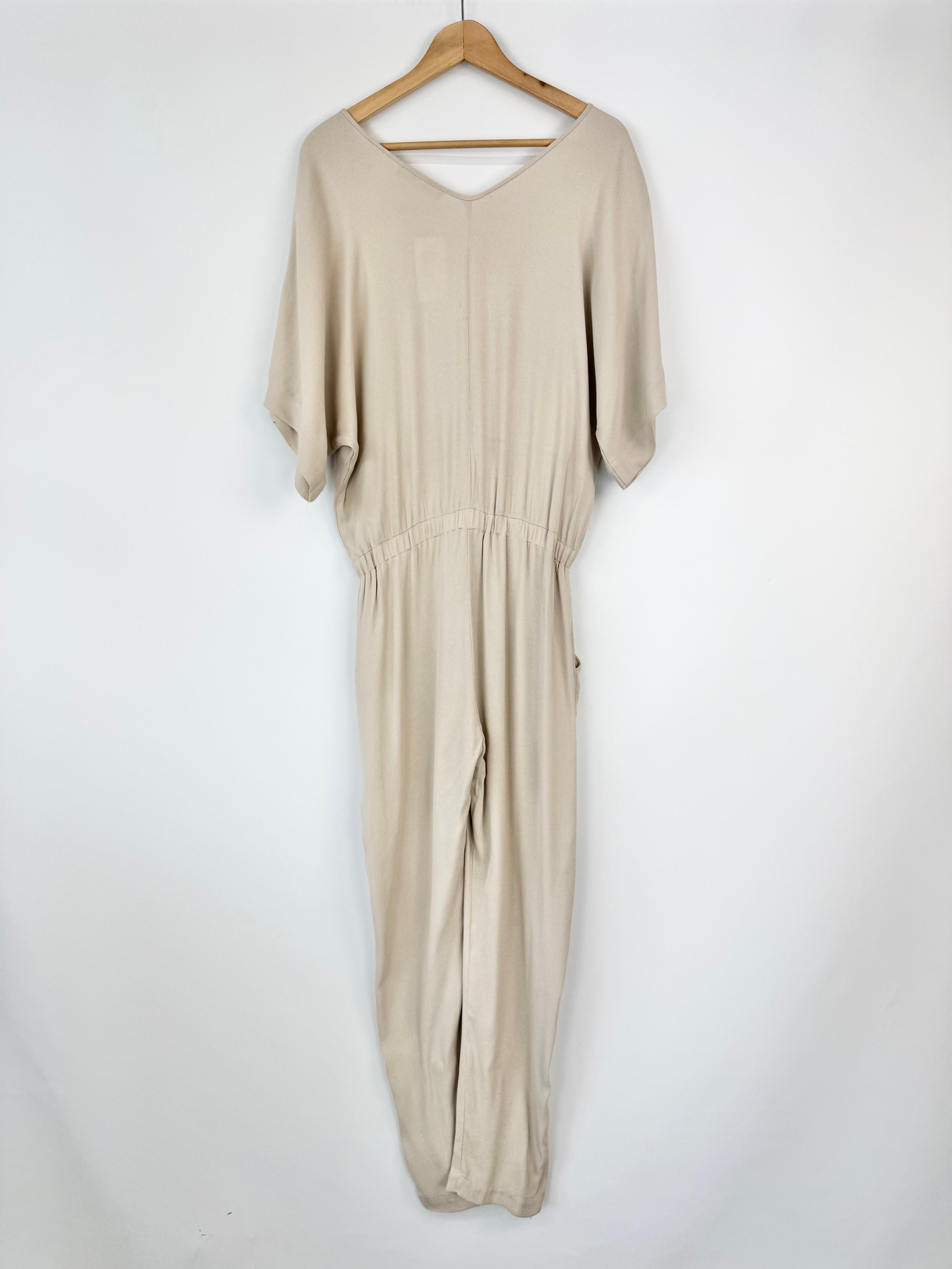Hoss Bone 'Fontane' Crepe Jumpsuit NWT - AU10