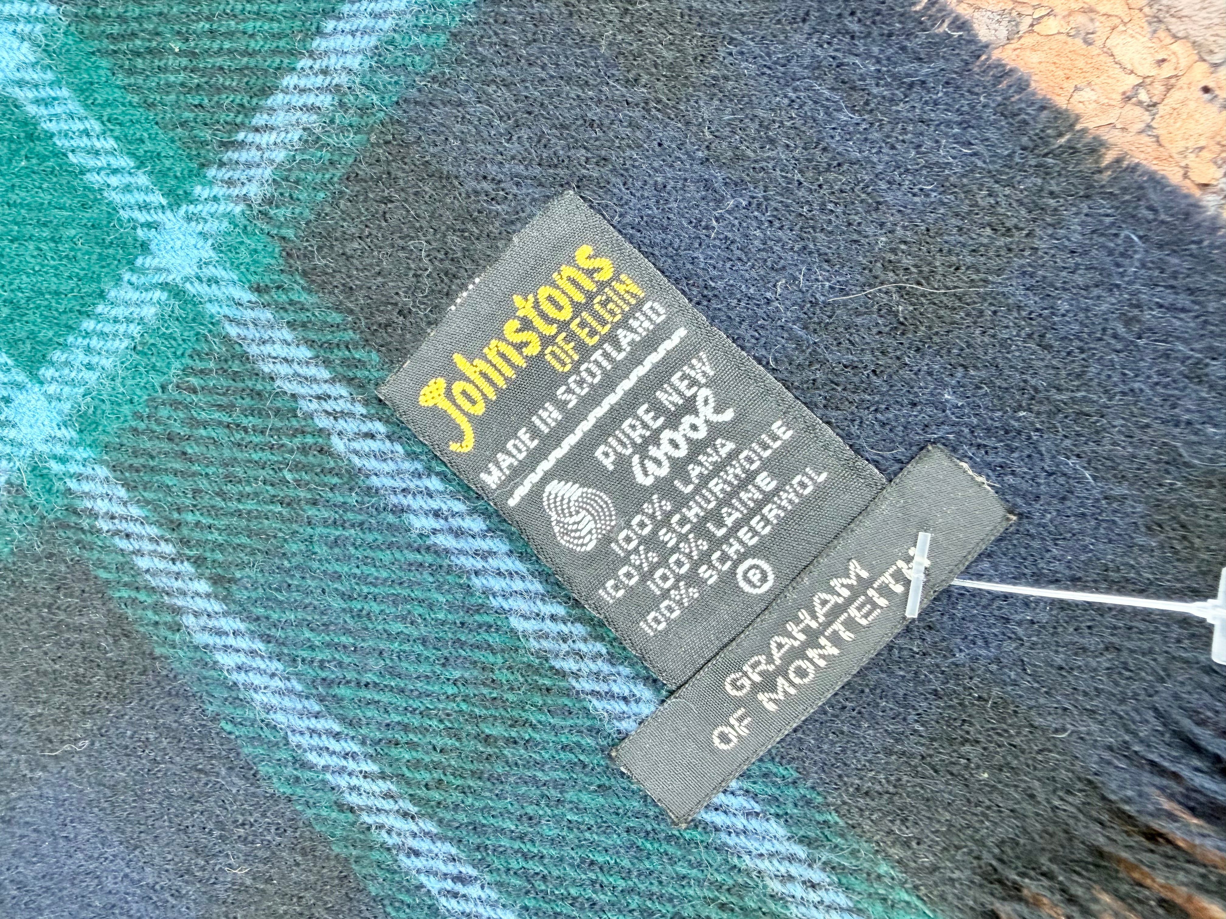 Johnstons of Elgin Graham of Montieth Wool Scarf
