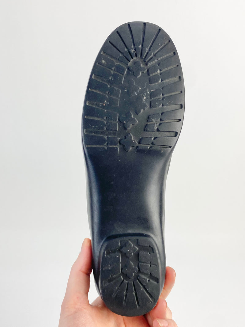 Bally Black Leather Loafers - EU36.5