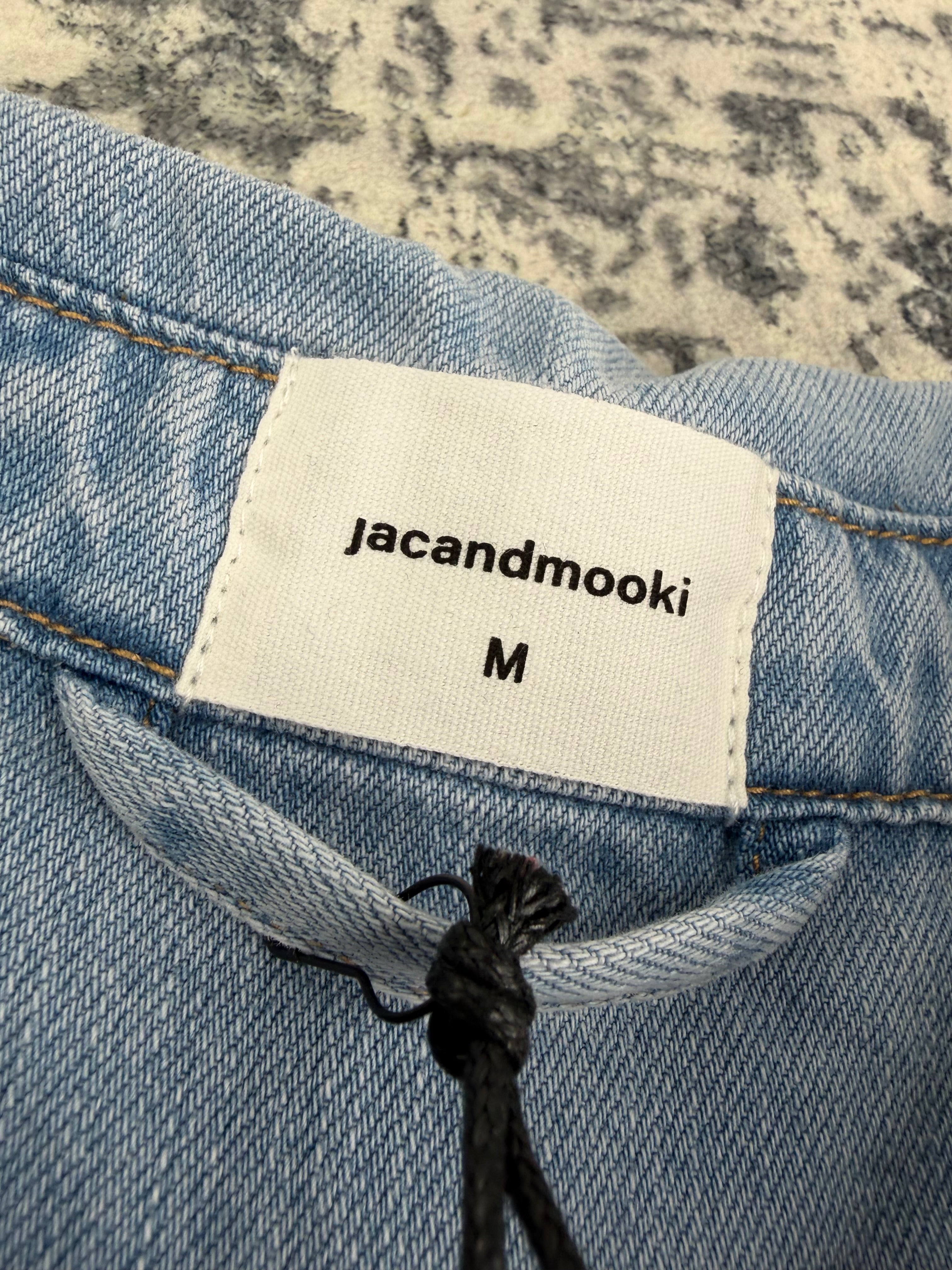 Jac & Mooki Faded Indigo 'Reese' Shirt Dress  NWT - M